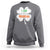 Funny Irish St Patrick's Day I Am The Redhead Sweatshirt Vintage Clover Shamrock