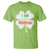 Funny Irish St Patrick's Day I Am The Redhead T Shirt Vintage Clover Shamrock