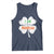 Funny Irish St Patrick's Day I Am The Redhead Tank Top Vintage Clover Shamrock