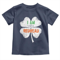 Funny Irish St Patrick's Day I Am The Redhead Toddler T Shirt Vintage Clover Shamrock