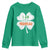 Funny Irish St Patrick's Day I Am The Redhead Youth Sweatshirt Vintage Clover Shamrock