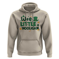 Funny St Patrick's Day Wee Little Hooligan Hoodie Shamrock