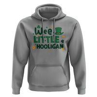 Funny St Patrick's Day Wee Little Hooligan Hoodie Shamrock
