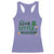 Funny St Patrick's Day Wee Little Hooligan Racerback Tank Top Shamrock