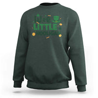 Funny St Patrick's Day Wee Little Hooligan Sweatshirt Shamrock