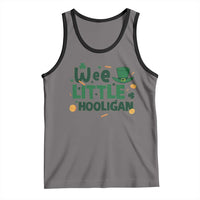Funny St Patrick's Day Wee Little Hooligan Tank Top Shamrock