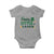 Funny St Patrick's Day Sassy Little Lassie Baby Onesie Shamrock