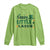 Funny St Patrick's Day Sassy Little Lassie Long Sleeve Shirt Shamrock