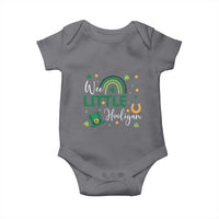 Funny Wee Little Hooligan Baby Onesie St Patrick's Day Shamrock Rainbow
