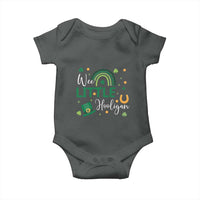 Funny Wee Little Hooligan Baby Onesie St Patrick's Day Shamrock Rainbow