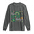 Funny Wee Little Hooligan Long Sleeve Shirt St Patrick's Day Shamrock Rainbow