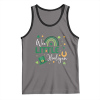 Funny Wee Little Hooligan Tank Top St Patrick's Day Shamrock Rainbow