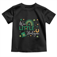 Funny Wee Little Hooligan Toddler T Shirt St Patrick's Day Shamrock Rainbow