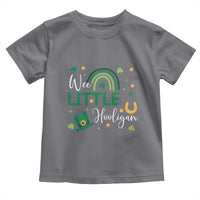 Funny Wee Little Hooligan Toddler T Shirt St Patrick's Day Shamrock Rainbow