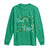 Funny Sassy Little Lassie Long Sleeve Shirt St Patrick's Day Shamrock Rainbow