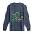 Funny Sassy Little Lassie Long Sleeve Shirt St Patrick's Day Shamrock Rainbow