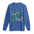 Funny Sassy Little Lassie Long Sleeve Shirt St Patrick's Day Shamrock Rainbow
