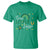 Funny Sassy Little Lassie T Shirt St Patrick's Day Shamrock Rainbow