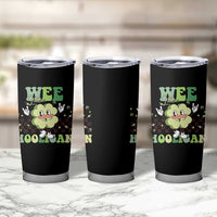Funny St Patrick's Day Wee Little Hooligan Tumbler Cup Retro Groovy Clover