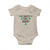 Funny Irish Heritage Baby Onesie A Wee Bit Irish St Patrick's Day Shamrock