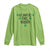 Funny Irish Heritage Long Sleeve Shirt A Wee Bit Irish St Patrick's Day Shamrock
