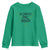 Funny Irish Heritage Youth Sweatshirt A Wee Bit Irish St Patrick's Day Shamrock