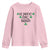 Funny Irish Heritage Youth Sweatshirt A Wee Bit Irish St Patrick's Day Shamrock