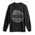 Funny Irish Prone To Shenanigans And Malarkey St Patrick's Day Long Sleeve Shirt Skeleton Beer Drinking