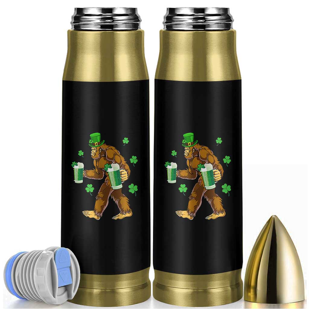 Funny Bigfoot St Patrick's Day Irish Beer Drinking Bullet Tumbler - Wonder Print Shop