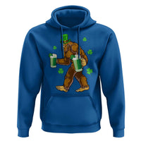 Funny Bigfoot St Patrick's Day Irish Beer Drinking Hoodie