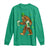 Funny Bigfoot St Patrick's Day Irish Beer Drinking Long Sleeve Shirt