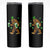 Funny Bigfoot St Patrick's Day Irish Beer Drinking Skinny Tumbler - Wonder Print Shop