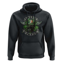 Funny Irish Viking Hoodie Vintage Shamrock Celtic Viking Skull