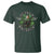 Funny Irish Viking T Shirt Vintage Shamrock Celtic Viking Skull