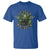 Funny Irish Viking T Shirt Vintage Shamrock Celtic Viking Skull