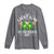 Funny St Patrick's Day Irish Beer Drinking Long Sleeve Shirt The Lucky Beer Club Ireland Flag