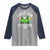 Funny St Patrick's Day Irish Beer Drinking Raglan Shirt The Lucky Beer Club Ireland Flag