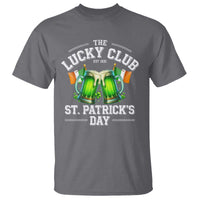Funny St Patrick's Day Irish Beer Drinking T Shirt The Lucky Beer Club Ireland Flag