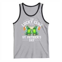Funny St Patrick's Day Irish Beer Drinking Tank Top The Lucky Beer Club Ireland Flag