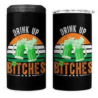 Funny St Patrick's Day Irish Beer Drinking 4 in 1 Can Cooler Tumbler Drink Up Bitches Beer Mug - Wonder Print Shop