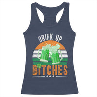 Funny St Patrick's Day Irish Beer Drinking Racerback Tank Top Drink Up Bitches Beer Mug