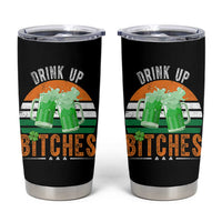 Funny St Patrick's Day Irish Beer Drinking Tumbler Cup Drink Up Bitches Beer Mug - Wonder Print Shop