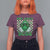 Funny One Lucky Dude St Patrick's Day T Shirt For Women Checkerboard Shamrock