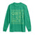 Funny One Lucky Dude Long Sleeve Shirt St Patrick's Day Clover Horseshoe