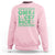 Funny One Lucky Dude Sweatshirt St Patrick's Day Clover Horseshoe