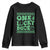 Funny One Lucky Dude Youth Sweatshirt St Patrick's Day Clover Horseshoe