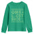 Funny One Lucky Dude Youth Sweatshirt St Patrick's Day Clover Horseshoe