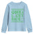 Funny One Lucky Dude Youth Sweatshirt St Patrick's Day Clover Horseshoe