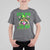 Funny It's Me I Am The Shenanigans T Shirt For Kid St Patrick's Day Racoon Shamrock