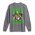 Funny It's Me I Am The Shenanigans Long Sleeve Shirt St Patrick's Day Racoon Shamrock